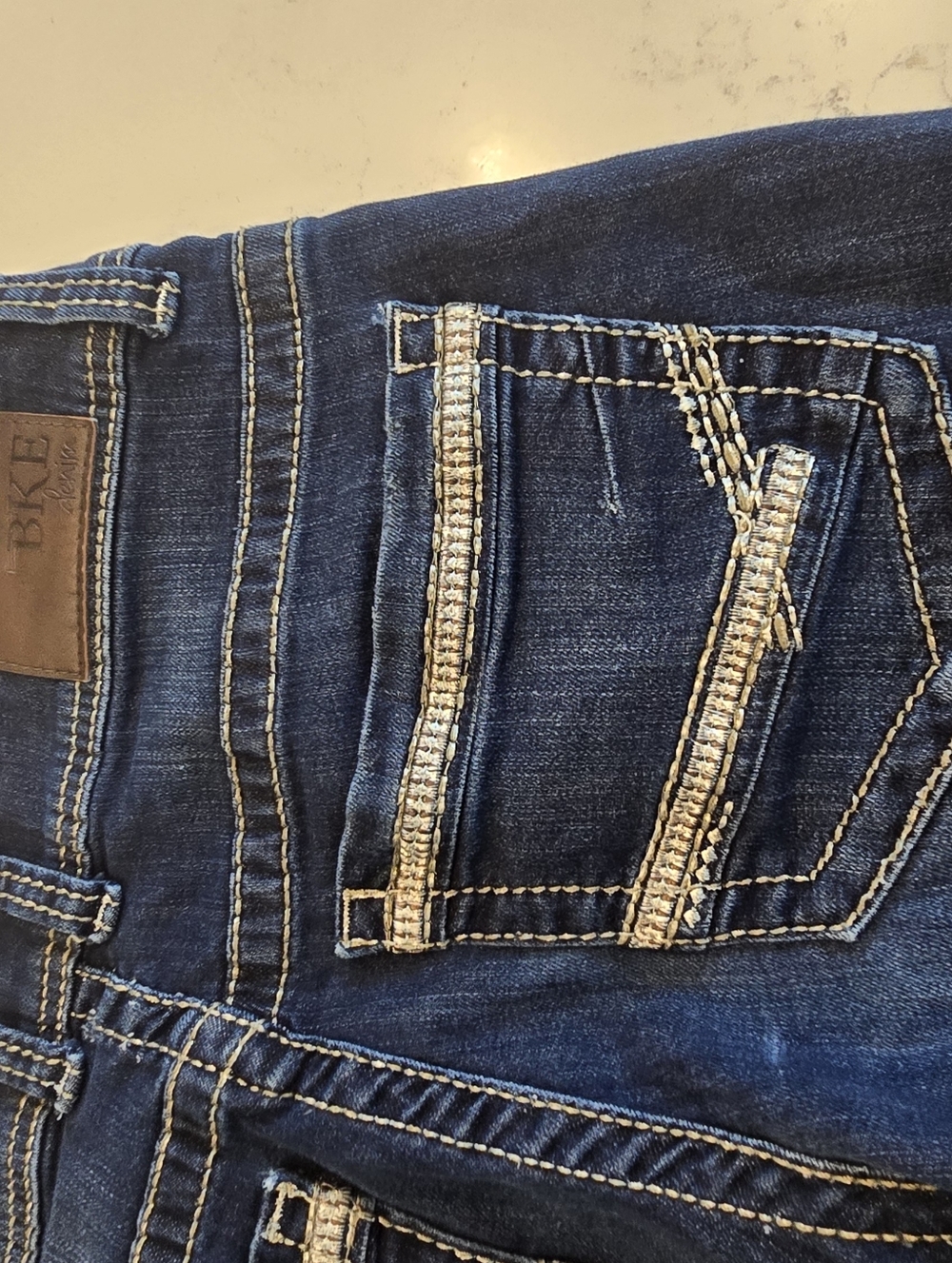 BKE Culture Stretch Bootcut Denim Casual Jeans  Womens 28R - Picture 4 of 16